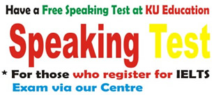 Free IELTS Speaking Test by KU Jaffna