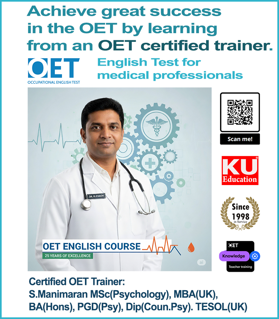 OET training centre in jaffna