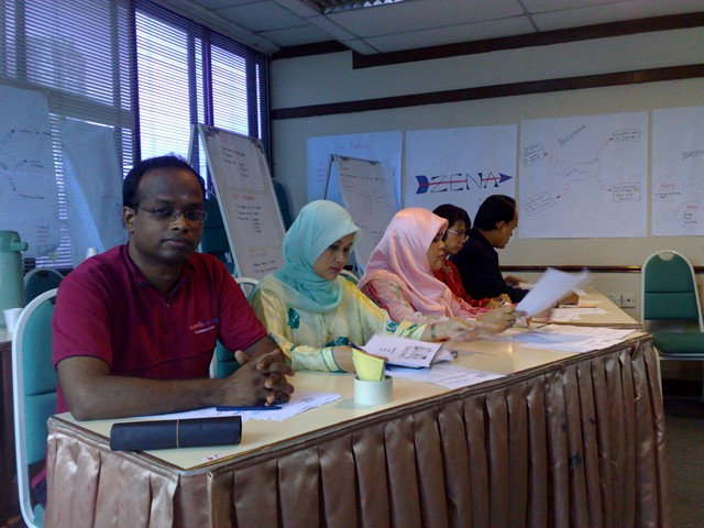 S. Manimaran presenting